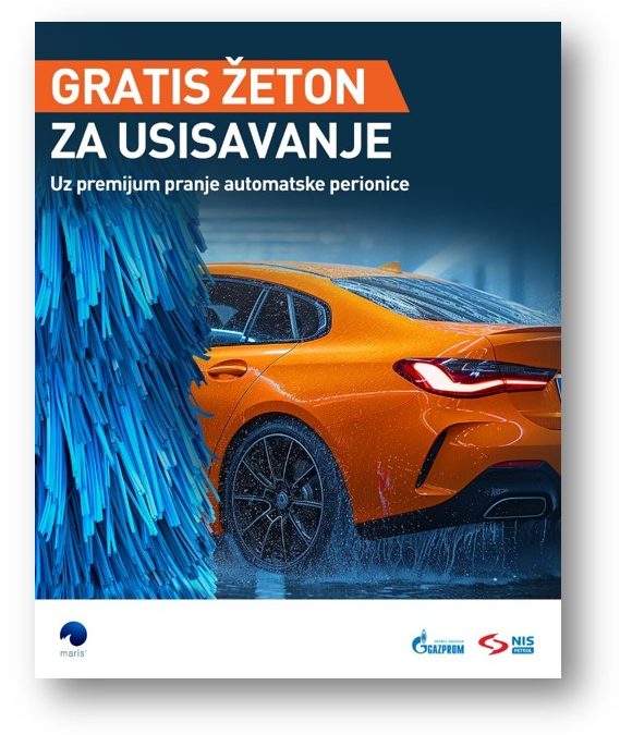 UZ PREMIUM PRANJE – POKLON žeton za usisavanje